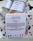 Hot/Cold Eye Pillow with Lupins