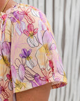 Adaptive Penny Top - Pink Floral