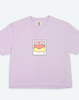 Comfort Boxy Tee - Lilac