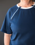 Unisex Port Access Tee - NAVY BLUE