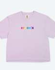 Comfort Boxy Tee - Lilac