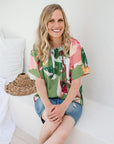 Adaptive Penny Top - Leafy Green