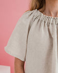 Adaptive Penny Top - Natural Linen