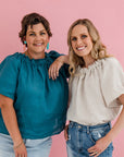 Adaptive Penny Top - Natural Linen