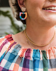 Adaptive Penny Top - Rainbow Gingham