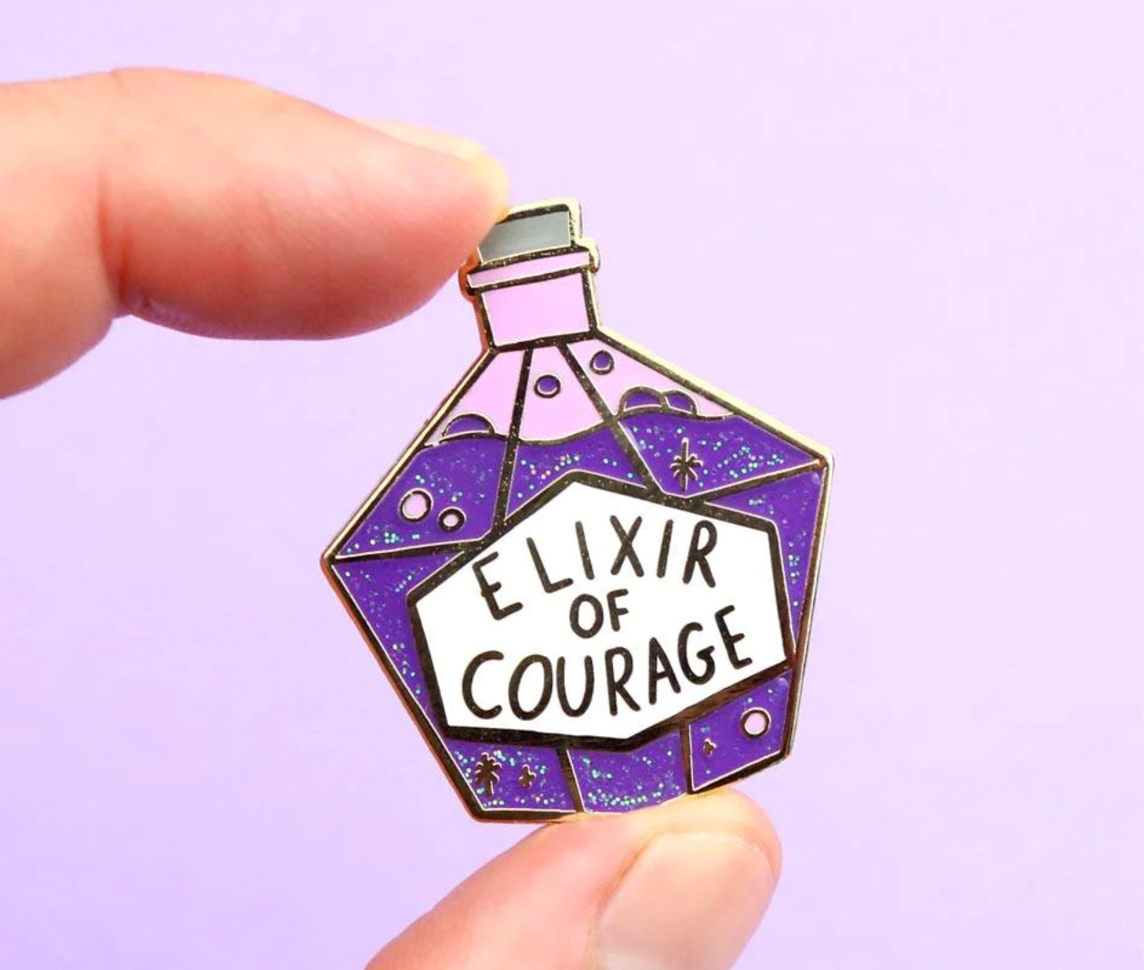 Elixir of Courage Pin